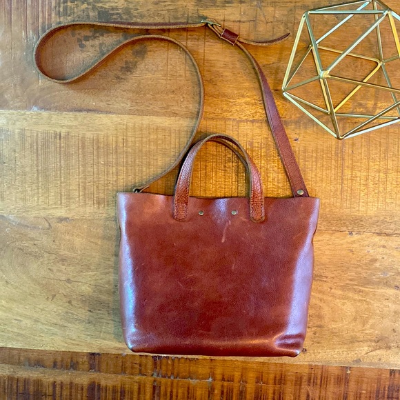 Portland Leather Bags Portland Leather Goods Mini Crossbody Tote
